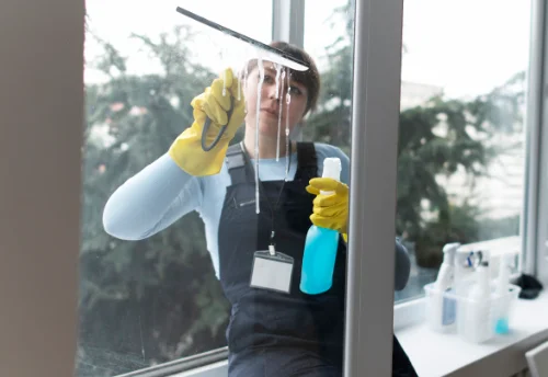 Nettoyage de vitres intérieures et extérieures à Méobecq